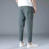 Men Pants Summer plus Size Cotton Linen Linen Pants Loose Men's Casual