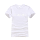 T Shirt Balmain Summer Fashion Brand Printed Men's and Women's Casual Cotton Short-Sleeved T-shirt