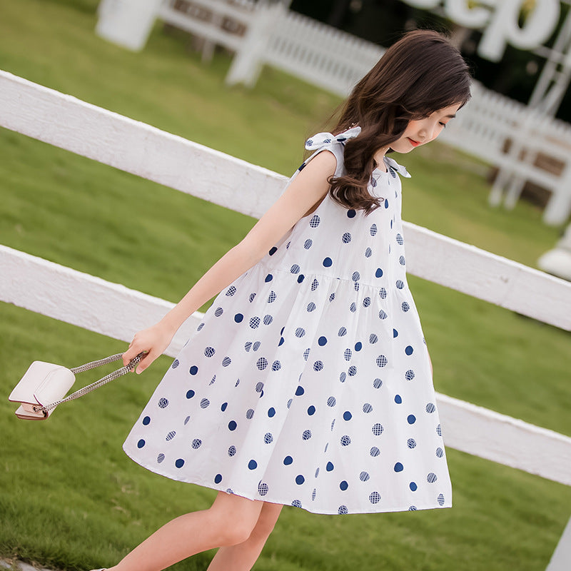 Girls' Dress Summer Vest Dress Loose Dress Girl Dresses