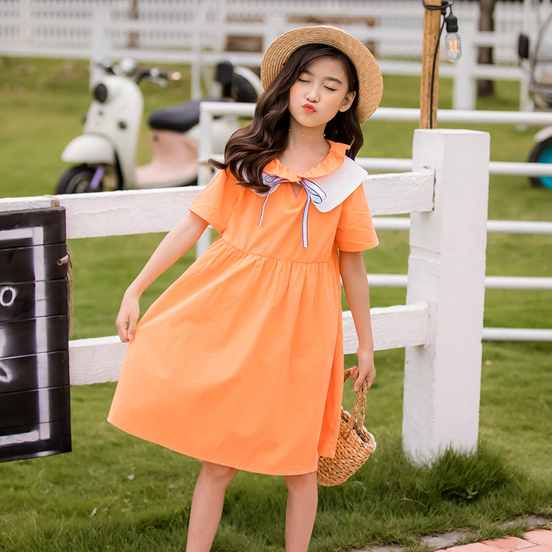 Summer Kids' Skirt Loose Princess Dress Girl Dresses