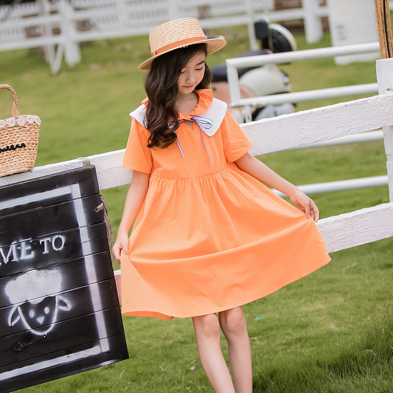 Summer Kids' Skirt Loose Princess Dress Girl Dresses