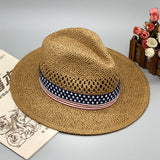 Cowgirl Hats Hand-Knitted Pattern Hollow Billycock Fedora Hat