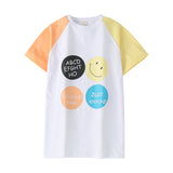 Summer Loose Short Sleeves Children's Parent-Child Princess Home Wear Children Girl Loungewear