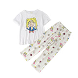 Children's Summer Two-Piece Homewear Set Children's Girl's 2 Piece Set