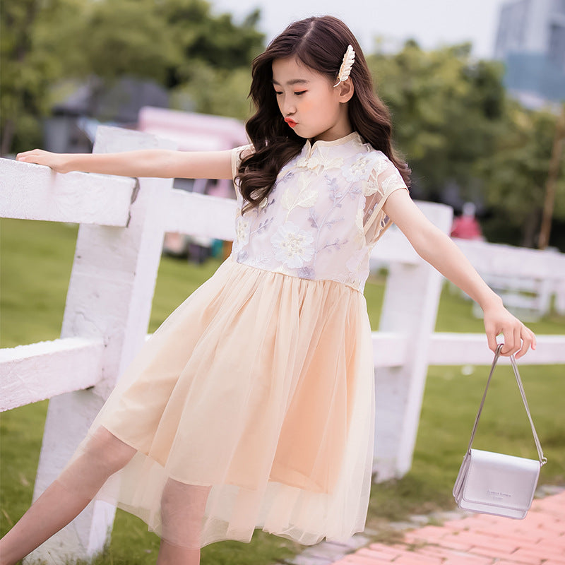 Dress Summer Chiffon Skirt Girl Dresses