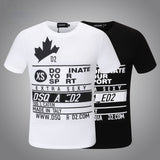 Dsq2 T Shirt DSQ Lian D2 Casual Sports Printed Short Sleeve Summer Men
