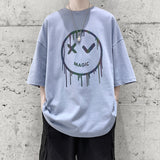Smiley Face T Shirt Reflective T-shirt