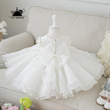 Baby Girl Christening Dress Baptism Dresses Girl Baptism Dress Spring Princess Trailing Dress