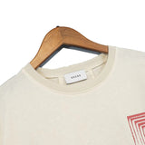 Rhude T Shirt Abstract Tunnel Printed Loose T-shirt