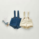 Autumn Rompers Shoulder Strap Jeans