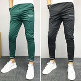 Men Pants Summer Men's Breathable Casual Stretch Pants