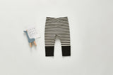 Autumn Striped Cotton Trousers