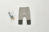 Autumn Striped Cotton Trousers