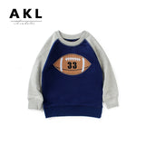 Children Boy Hoodie Spring and Autumn Long-Sleeved Sweater Sweatshirt Long Sleeve T-shirt