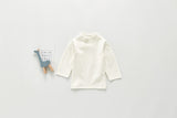 Autumn Tops Long-Sleeved T-shirt Spring and Autumn Pure Cotton Bottoming Shirt Top