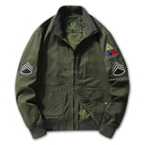 Varsity Bomber Jacket Rage Motorcycle Clothing Men's Autumn Vintage Overalls Jacket MA1 Air Force Pilot Jacket Military Uniform Baseball Uniform