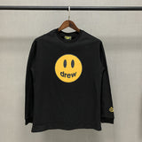 Drew House Long Sleeve High Street Fashionable Loose Baggy Bottoming T-shirt Men