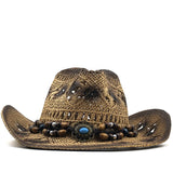 Cowboy Hats Beach Hat Straw Cowboy Hat Top Hat Sun Protection Sun Hat