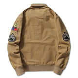 Varsity Bomber Jacket Rage Motorcycle Clothing Men's Autumn Vintage Overalls Jacket MA1 Air Force Pilot Jacket Military Uniform Baseball Uniform