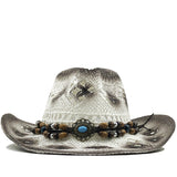 Cowboy Hats Beach Hat Straw Cowboy Hat Top Hat Sun Protection Sun Hat