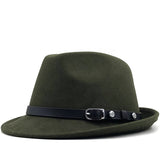 Mens Kentucky Derby Hats Men and Women Autumn and Winter Woolen Hat Retro Fashion Casual
