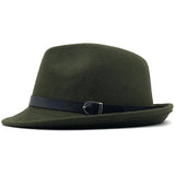 Mens Kentucky Derby Hats Men and Women Autumn and Winter Retro Fashion Casual Billycock
