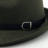 Mens Kentucky Derby Hats Men and Women Autumn and Winter Retro Fashion Casual Billycock