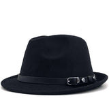 Mens Kentucky Derby Hats Men and Women Autumn and Winter Woolen Hat Retro Fashion Casual