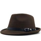 Mens Kentucky Derby Hats Men and Women Autumn and Winter Woolen Hat Retro Fashion Casual