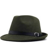 Mens Kentucky Derby Hats Men and Women Autumn and Winter Retro Fashion Casual Billycock
