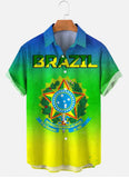 Men Beach T Shirts Men's Short Sleeve Shirt
