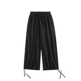 Men Pants Men's Pants Summer Thin Solid Color Casual Pants