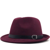 Mens Kentucky Derby Hats Men and Women Autumn and Winter Retro Fashion Casual Billycock