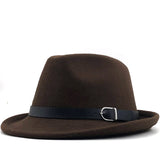 Mens Kentucky Derby Hats Men and Women Autumn and Winter Retro Fashion Casual Billycock