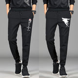 Men Pants Autumn Men's Casual Pants Ice Silk Loose Sports Pants