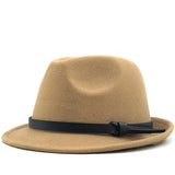 Mens Kentucky Derby Hats Men and Women Autumn and Winter Solid Color Retro Fashion Casual