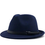 Mens Kentucky Derby Hats Men and Women Autumn and Winter Solid Color Retro Fashion Casual