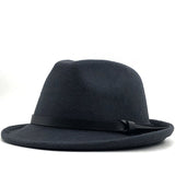 Mens Kentucky Derby Hats Men and Women Autumn and Winter Solid Color Retro Fashion Casual
