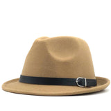 Mens Kentucky Derby Hats Men and Women Autumn and Winter Solid Color Retro Fashion Casual