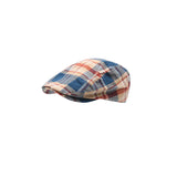 Check Beret Hat Plaid Men and Women Peaked Cap Beret