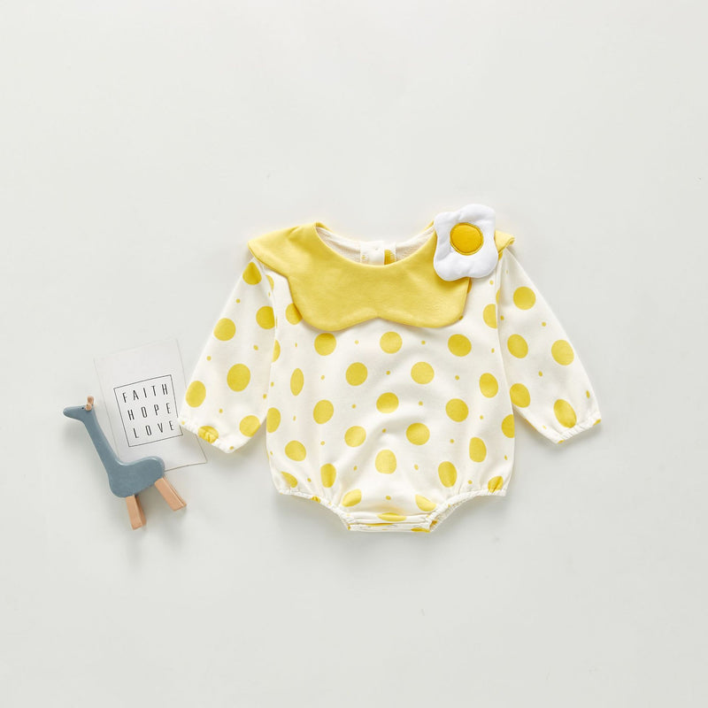 Autumn Rompers Autumn Baby Girl Princess Rompers Cute Crawling Suit