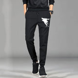 Men Pants Autumn Men's Casual Pants Ice Silk Loose Sports Pants