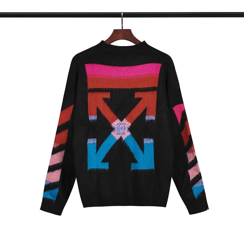 Woolen Knit Arrow Men's and Women's s Plus Size Casual Sweatshirts Owt sweater