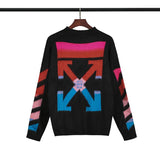 Woolen Knit Arrow Men's and Women's s Plus Size Casual Sweatshirts Owt sweater