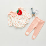 Autumn Pants Cute Children's All-Match Cotton Bottoming Trousers