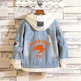 Comic Denim Jacket Anime Male Fashion Denim Jacket