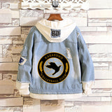 Comic Denim Jacket Anime Male Fashion Denim Jacket