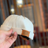 Beanies Hat Men's Summer Skullcap Women's No Brim Hip Hop Retro a Sailor's Cap