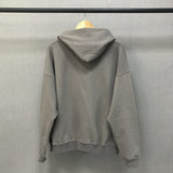 Fog Fear of God Essentials Hoodie Cardigan Hoodie Zip Jacket