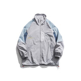 White Varsity Jacket Autumn Preppy Style Multi-Color Coat Jacket Teenagers Outerwear